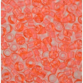 Бисер Preciosa (Чехия) 10 гр. арт.01191 цв. прозрачный пастельных тонов, розовый